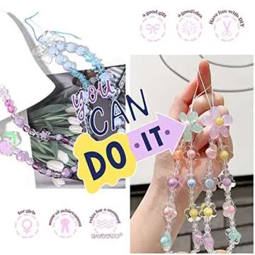 sjavocado Colorful 500pcs Acrylic Beads for Jewelry Making