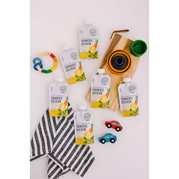 Serenity Kids Turmeric Chicken Baby Food Pouches - Organic & Healthy