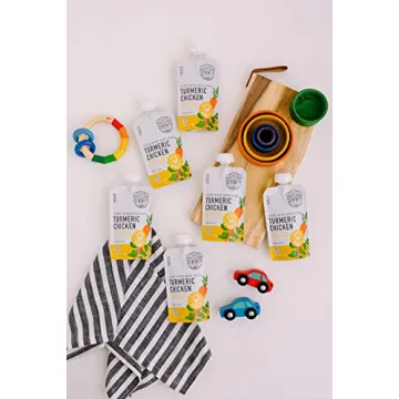 Serenity Kids Turmeric Chicken Baby Food Pouches - Organic & Healthy