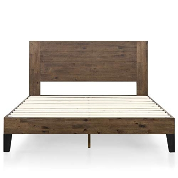 ZINUS Tonja Wood Platform Bed Frame with Headboard