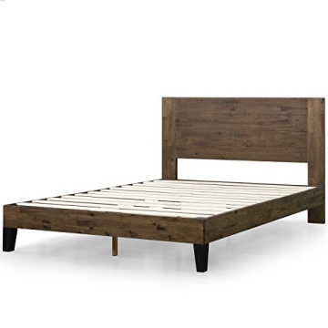 ZINUS Tonja Wood Platform Bed Frame with Headboard