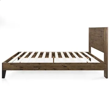 ZINUS Tonja Wood Platform Bed Frame with Headboard