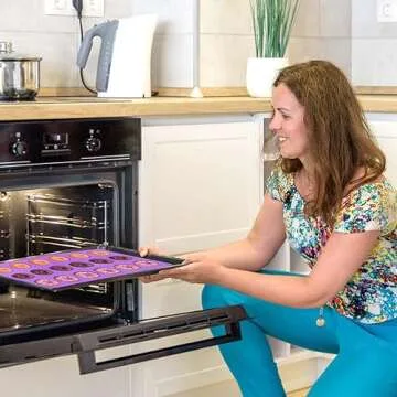 Tongker Mini Doughnut Molds Set for Healthy Treats