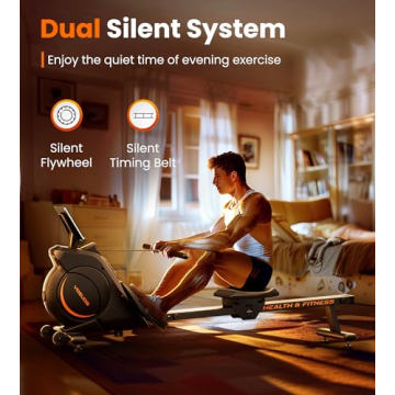 YOSUDA Magnetic Rowing Machine 350 LB Weight Capacity