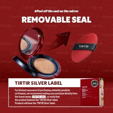 TIRTIR Red Cushion Foundation - Weightless, Flawless Coverage