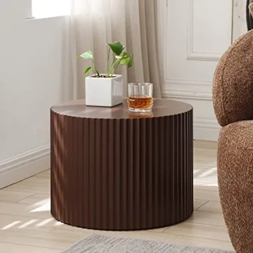 Modern Round Nesting Coffee Table Set for Elegant Living