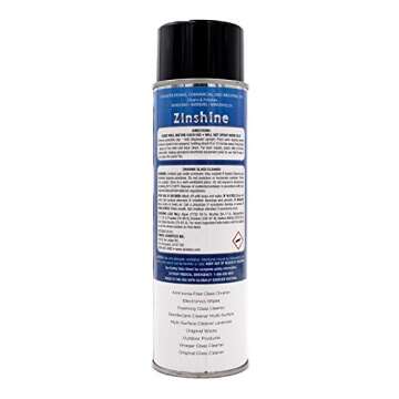 Zinshine Glass Cleaner Spray No Ammonia for Cars, Window & Mirror, Streak Free, Blue, 19 Oz