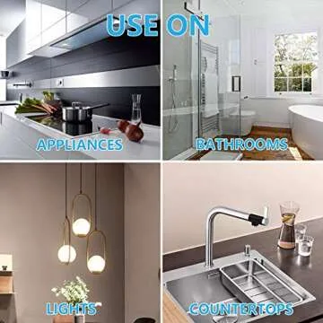 Zinshine Glass Cleaner Spray - Streak Free, Ammonia Free