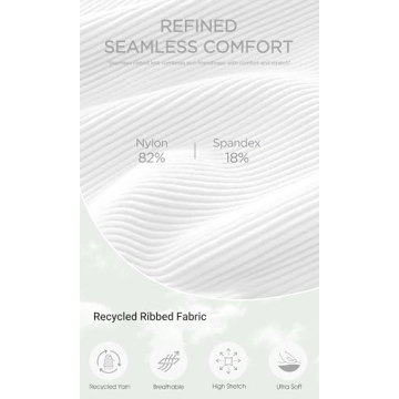 ODODOS Women's Seamless Crop Tank Tops 3-Pack