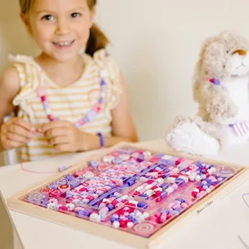 Melissa & Doug Sparkle & Shimmer Beads Kit for Kids