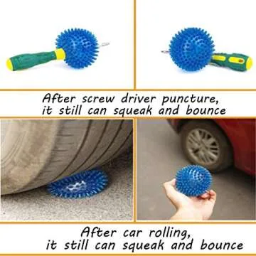 Bouncy Floating Teeth Cleaning Spiky Ball for Dogs