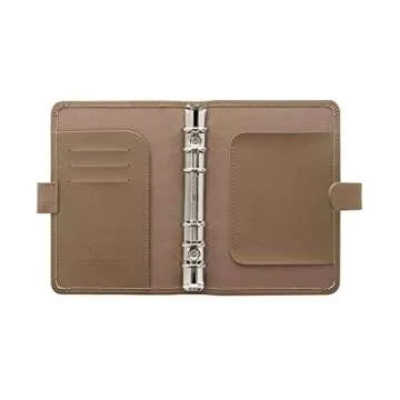 Filofax Personal Saffiano Organiser - fawn