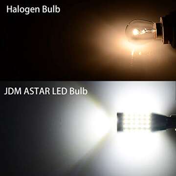 JDM ASTAR Extremely Bright 2000 Lumens 360-Degree Shine 921 912 90-EX Chipsets LED Bulbs For Backup ...