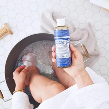Dr. Bronner's Peppermint Castile Soap - Eco-Friendly Cleanser
