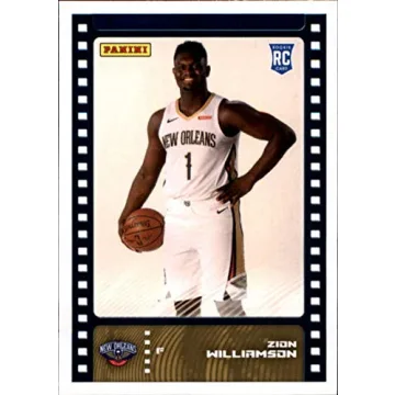 Collectible 2019-20 Panini NBA Sticker Insert #81 Zion Williamson Rookie