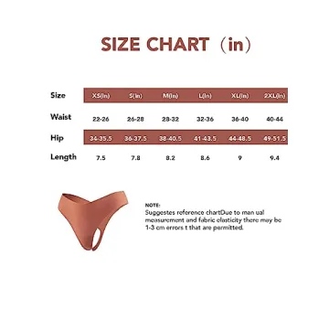 Tichers Seamless Thongs for Women - 6 Pack