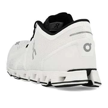 On Running Mens Cloud X Textile Synthetic Trainers (10, White/Black)