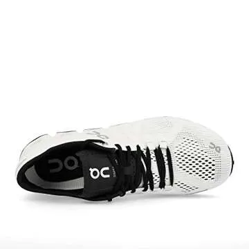 On Running Mens Cloud X Textile Synthetic Trainers (10, White/Black)