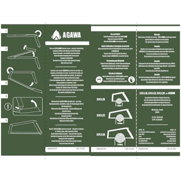 AGAWA BOREAL21 - Portable 21 Inch Folding Bow Saw