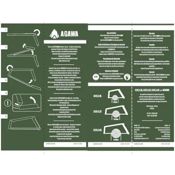 AGAWA BOREAL21 - Portable 21 Inch Folding Bow Saw