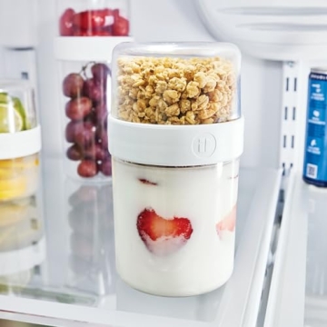 iDesign Stack n’ Snack Recycled Plastic Pantry Canister