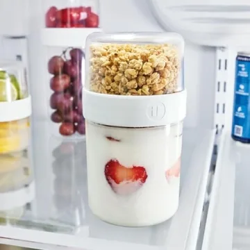 iDesign Stack n’ Snack Recycled Plastic Pantry Canister