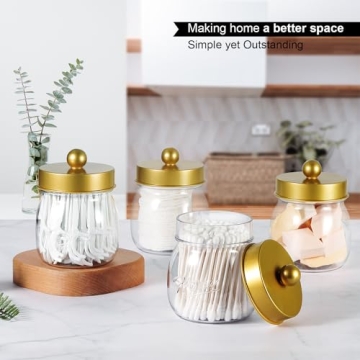 Stylish Farmhouse Apothecary Jar Set for Home Storage