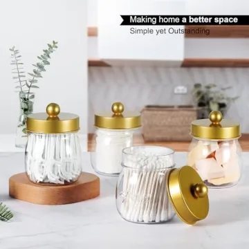 Stylish Farmhouse Apothecary Jar Set for Home Storage