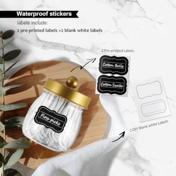 Stylish Farmhouse Apothecary Jar Set for Home Storage