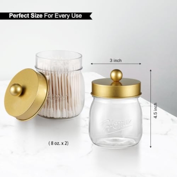 Stylish Farmhouse Apothecary Jar Set for Home Storage