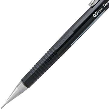 Pentel® Automatic Sharp™ Mechanical Pencils, 0.5 mm, Black, Pack Of 2