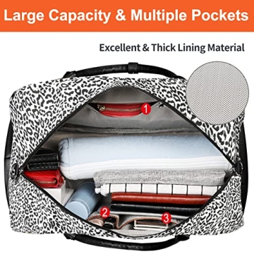 IBFUN Weekender Bags for Women Spacious Travel Duffle