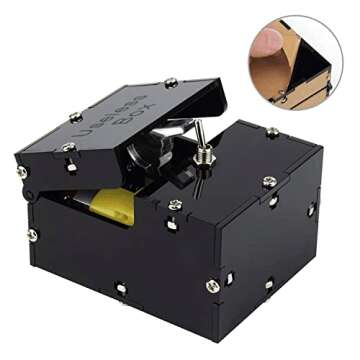 sansheng Useless Box,Fully Asembled Mini Edition Useless Box for Birthday and Party Gift Toy Game(Black)