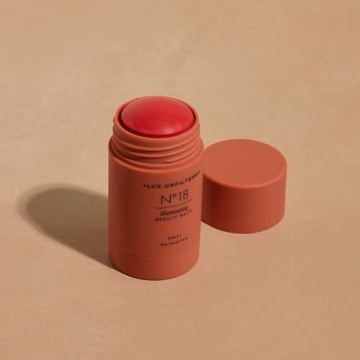 + Lux Unfiltered N°18 Illuminating Beauty Balm in Chili (Spicy Red), Non Toxic, Cruelty-Free, Vegan...