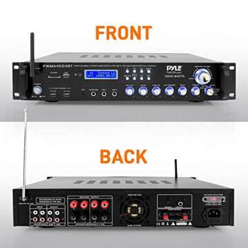 Pyle 3000W Bluetooth Multi-Channel Pre-Amplifier System