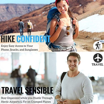 Travel Money Belt with RFID Blocking for Men and Women
