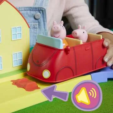 Peppa Pig Town Playset for Preschool Kids