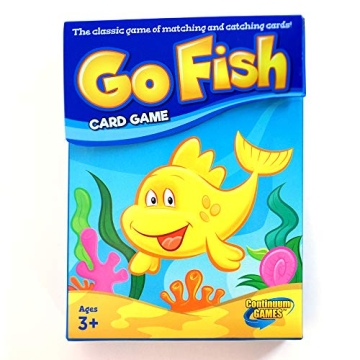 Continuum Games Go Fish Classic Card Game - Fun for Children 3 and Up