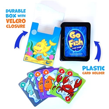 Continuum Games Go Fish Card Game for Kids Ages 3+