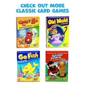 Continuum Games Go Fish Card Game for Kids Ages 3+