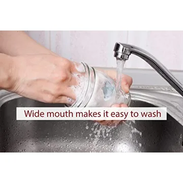 Ball Wide Mouth Mason Jars 16 oz. - 12 Pack for Canning