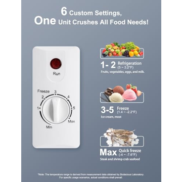 Compact 2.5 Cu.Ft Chest Freezer - Efficient & Quiet