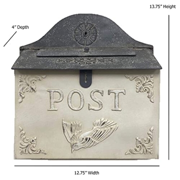 Nifty Nook Vintage Post Box for Stylish Home Decor