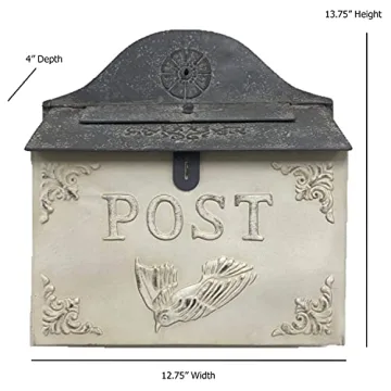 Nifty Nook Vintage Post Box for Stylish Home Decor