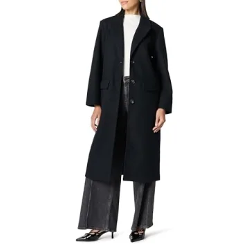 The Drop Women's Liam Loose Overcoat - Chic, Cozy, and Versatile Outerwear