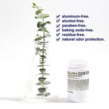 Malin + Goetz Eucalyptus Deodorant, 1 oz. - Men & Women's Stick Deodorant, Scented Deodorant for All...