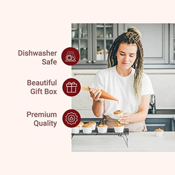 KITCHTIC Piping Bag Set for Perfect Cake Decorating