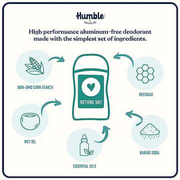 HUMBLE BRANDS Aluminum-Free Deodorant Variety Pack - Earthy Scents