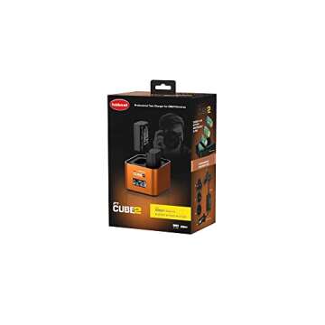 Hahnel PROCUBE2 Twin Battery Charger for Sony DSLR