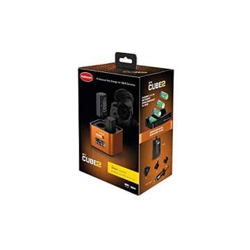Hahnel PROCUBE2 Twin Battery Charger for Sony DSLR